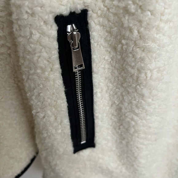 NWOT ~ LOFT Sherpa Coat - Picture 3 of 7